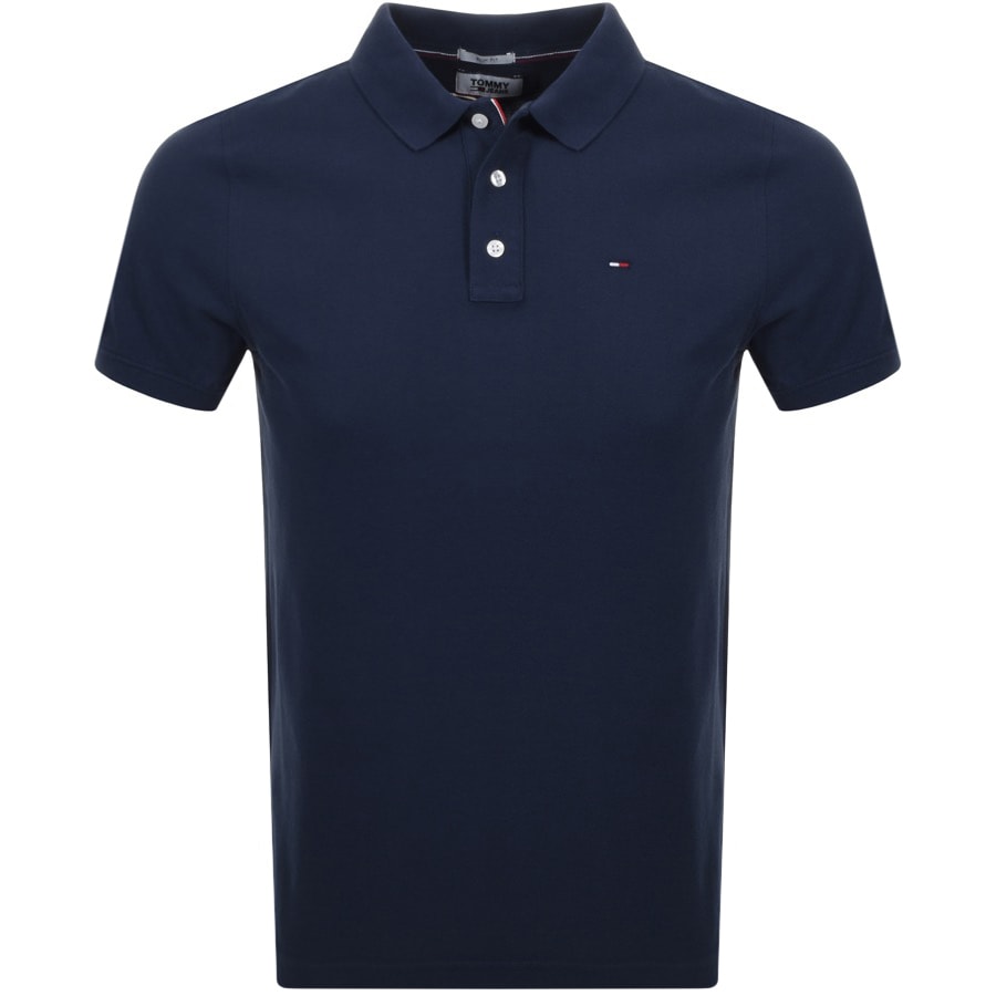 Alternative Image for ProductTommy Jeans Slim Fit Polo Shirt Navy1